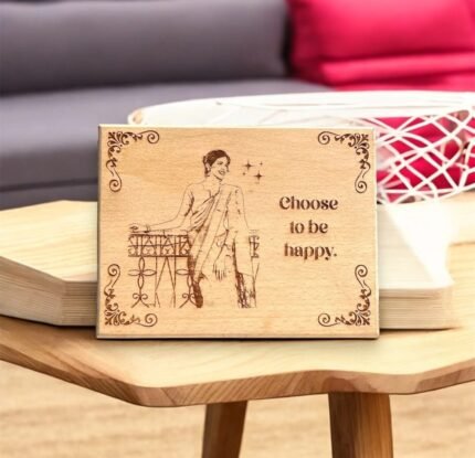 Personlized Wooden Rectangular Frame